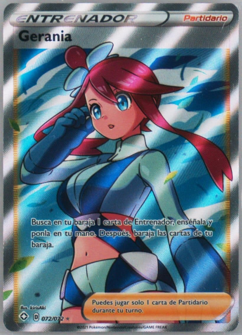 Full Art/Gerania Spanish (072) 2021 Pokemon Sword & Shield Shining Fates