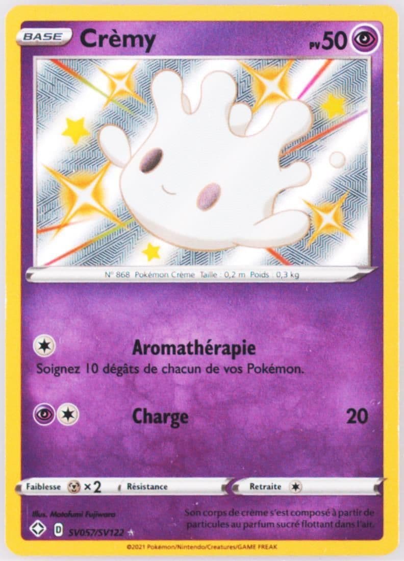 Cremy-Holo French (SV057) 2021 Pokemon Sword & Shield Shining Fates