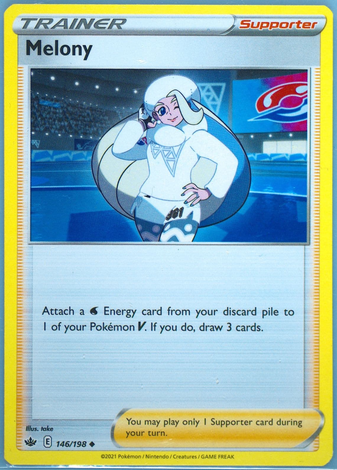 Melony (146) 2021 Pokemon Sword & Shield Chilling Reign