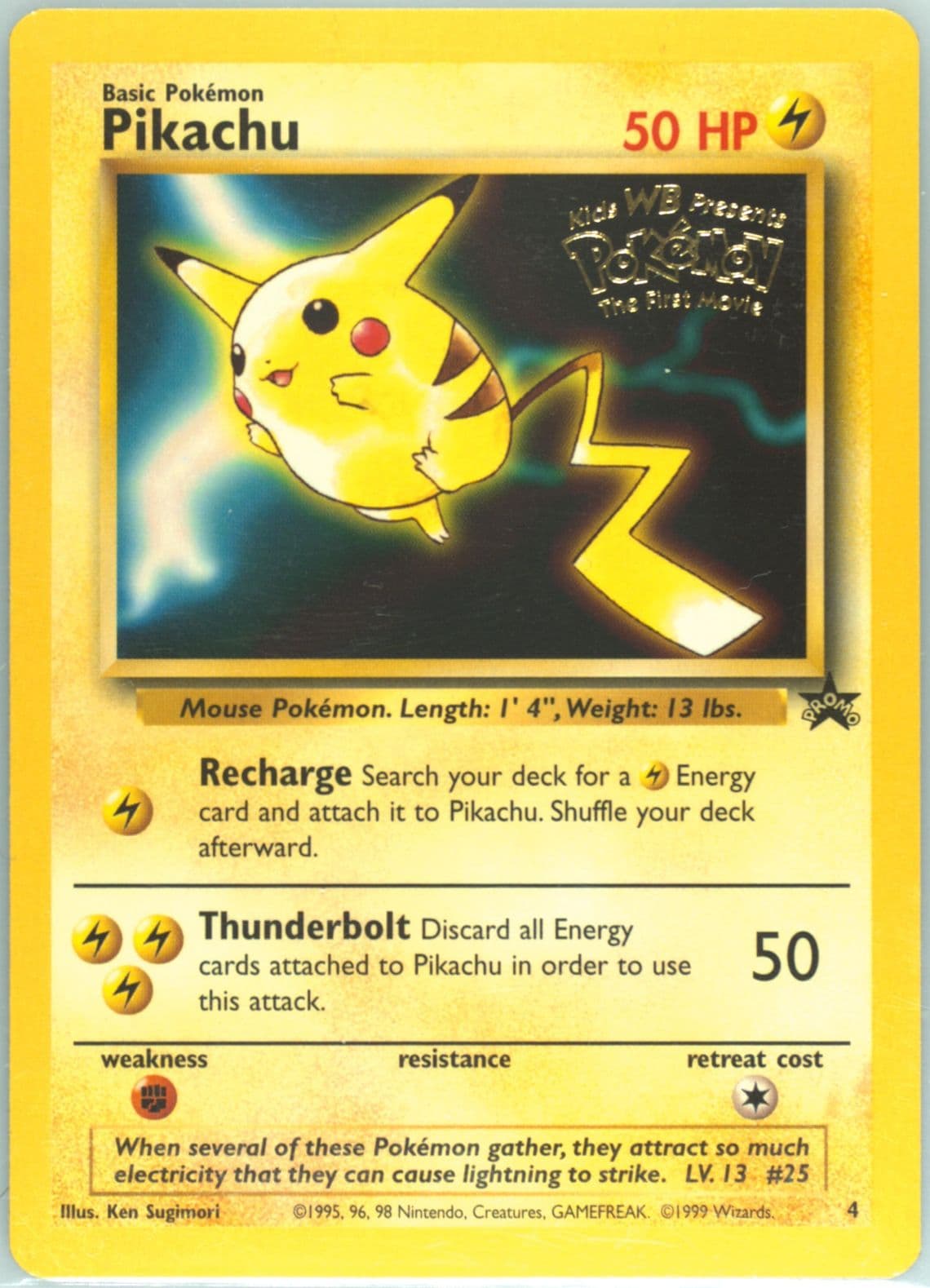 Pikachu Movie Promo (4) 1999 Pokemon Game Movie