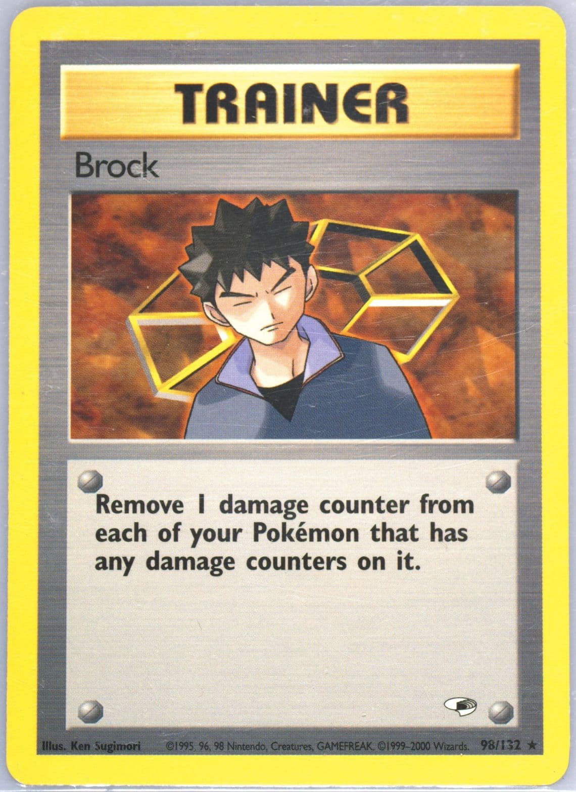 Brock (98) 2000 Pokemon Gym Heroes