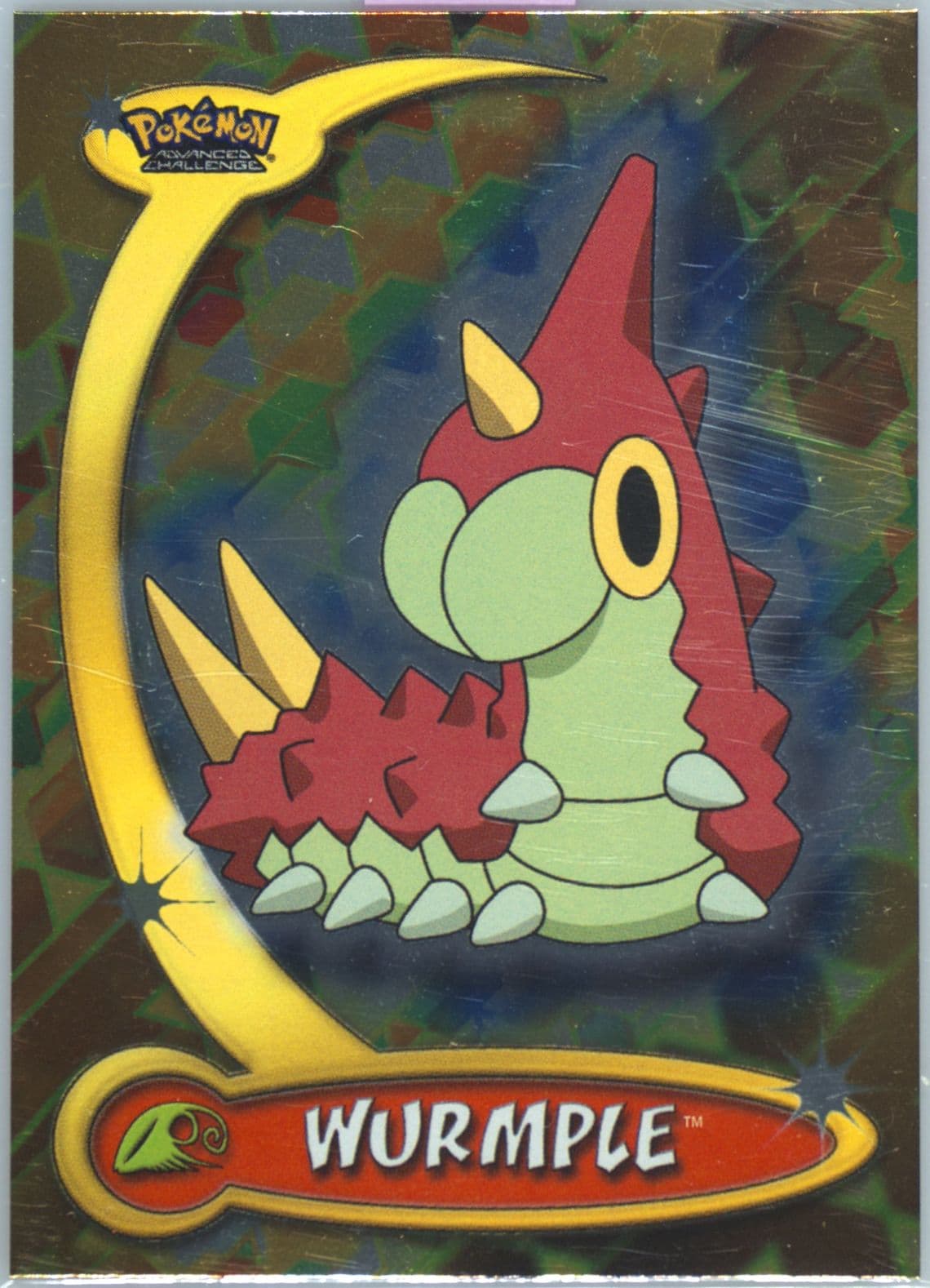 Wurmple Foil (88) 2004 Topps Pokemon Advanced Challenge