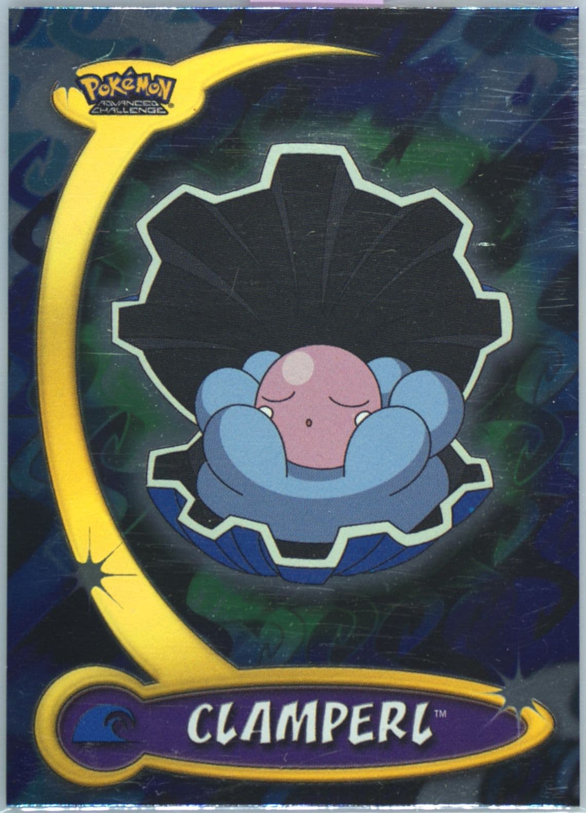 Clamperl Foil (19) 2004 Topps Pokemon Advanced Challenge