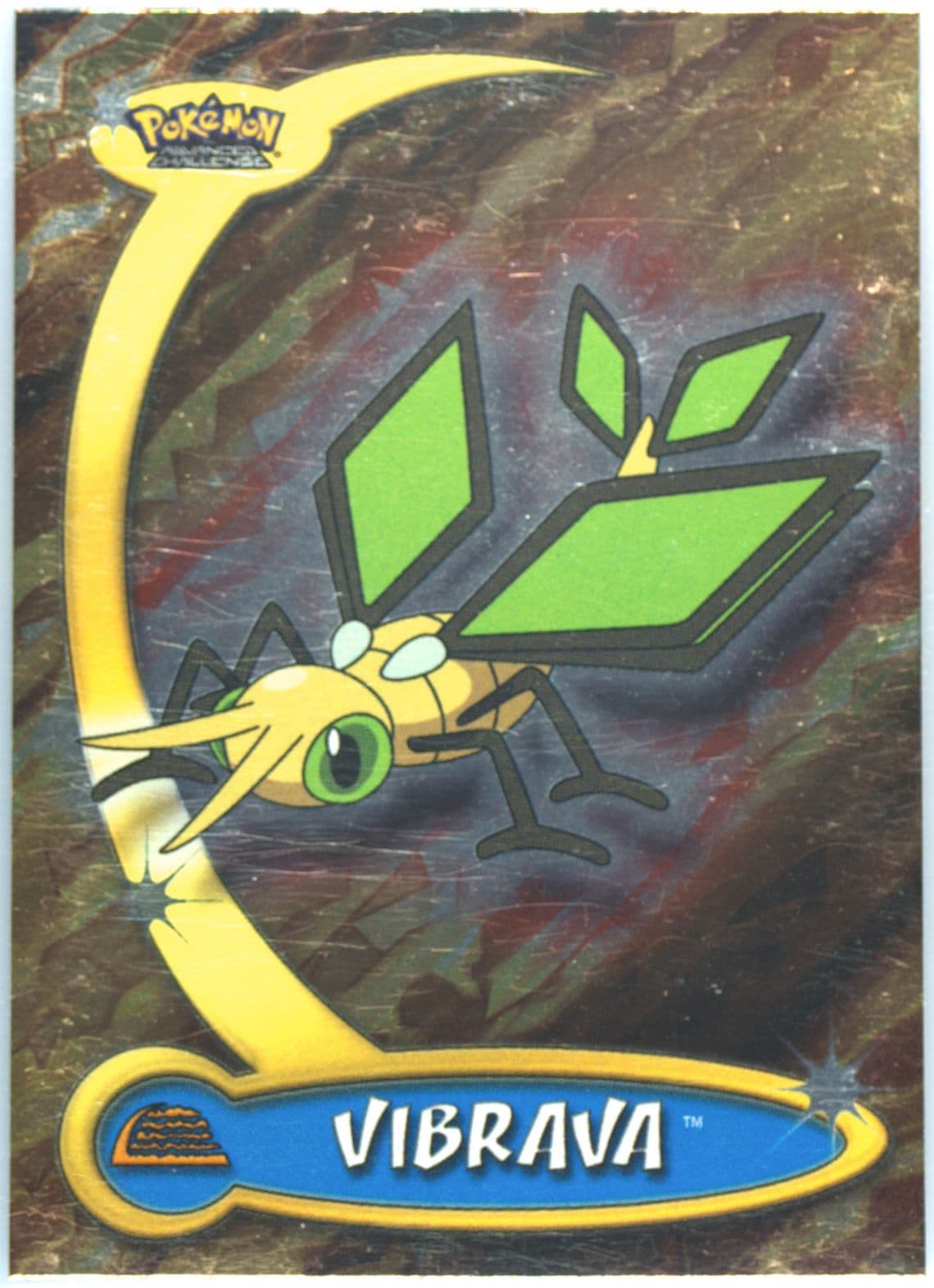 Vibrava Foil (82) 2004 Topps Pokemon Advanced Challenge