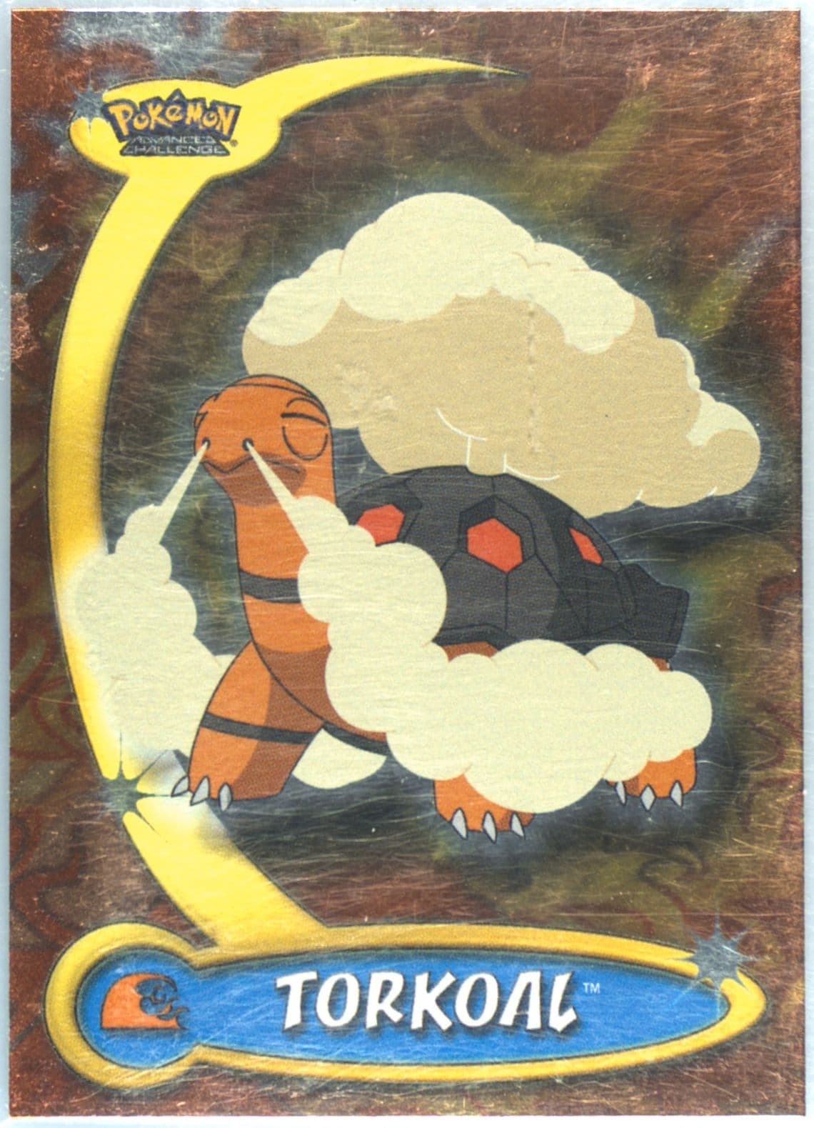 Torkoal Foil (78) 2004 Topps Pokemon Advanced Challenge