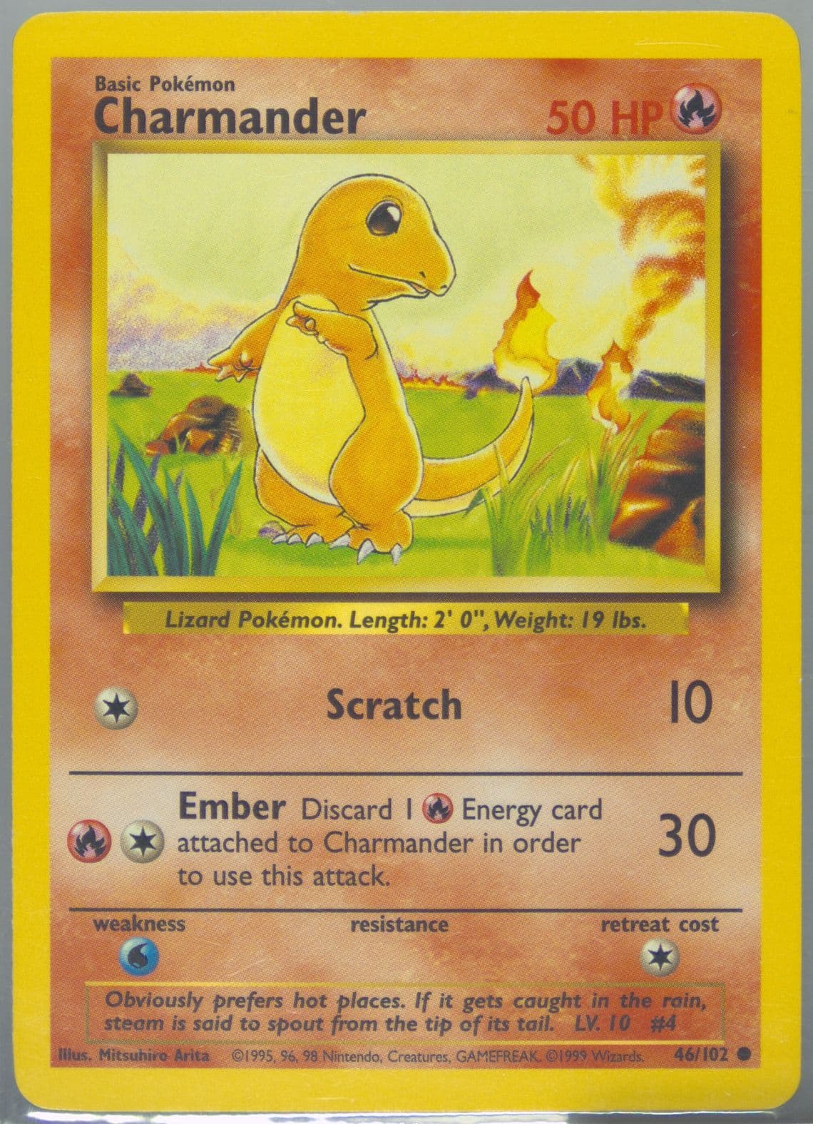 Charmander (46) 1999 Pokemon Game