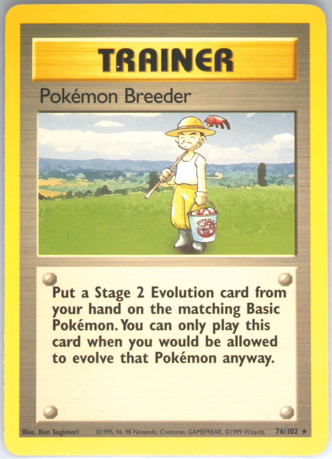 Pokemon Breeder (76) 1999 Pokemon Game