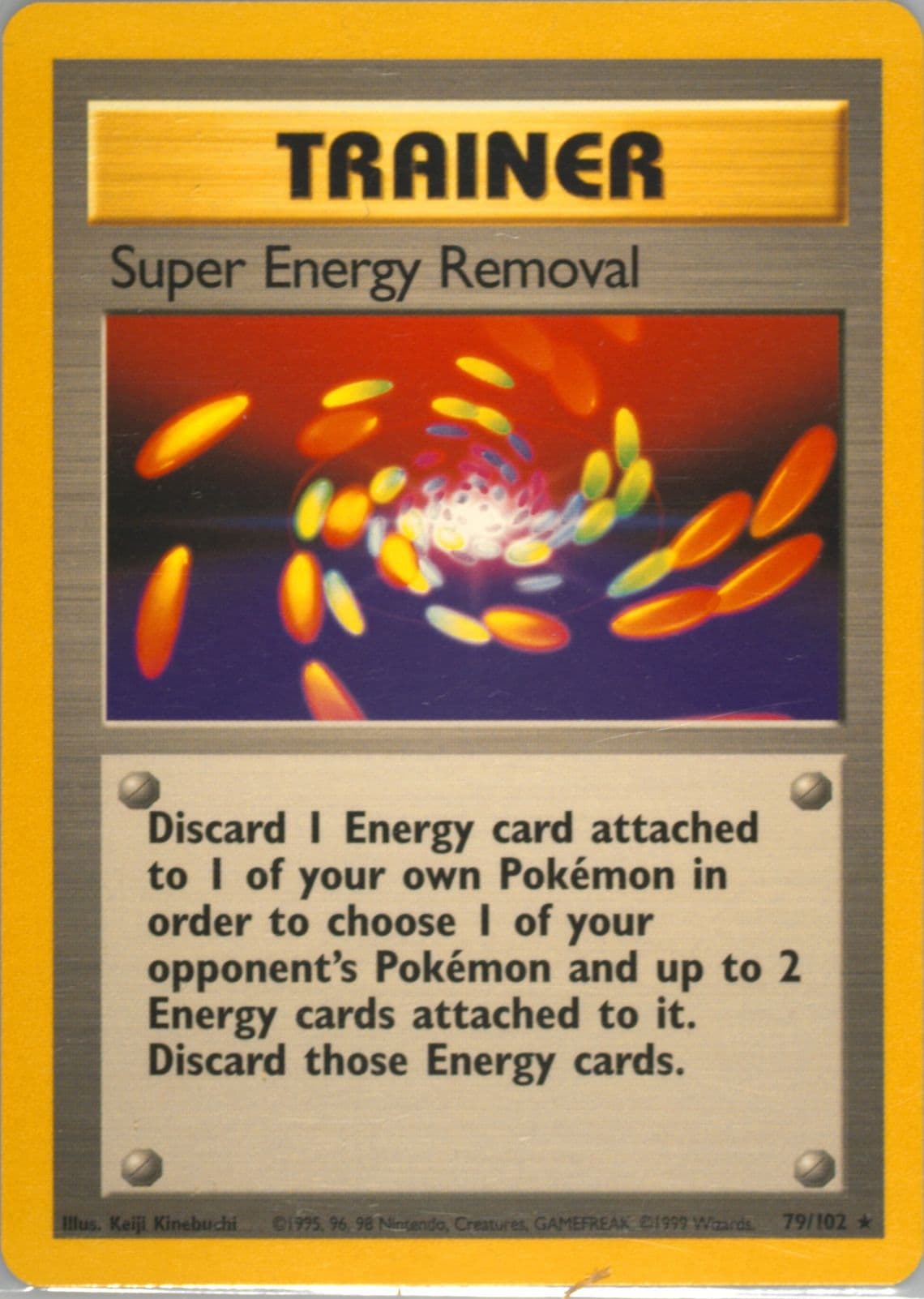 Super Energy Removal (79) 1999 Pokemon Game