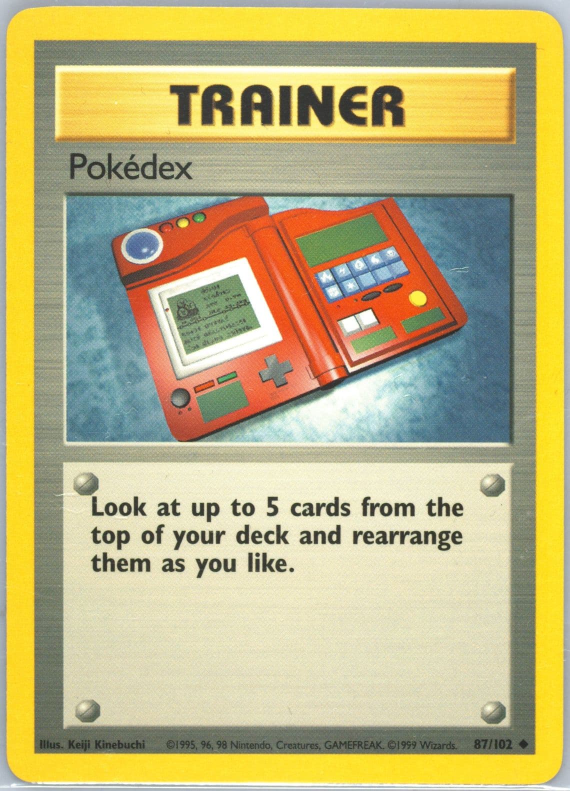 Pokedex (87) 1999 Pokemon Game