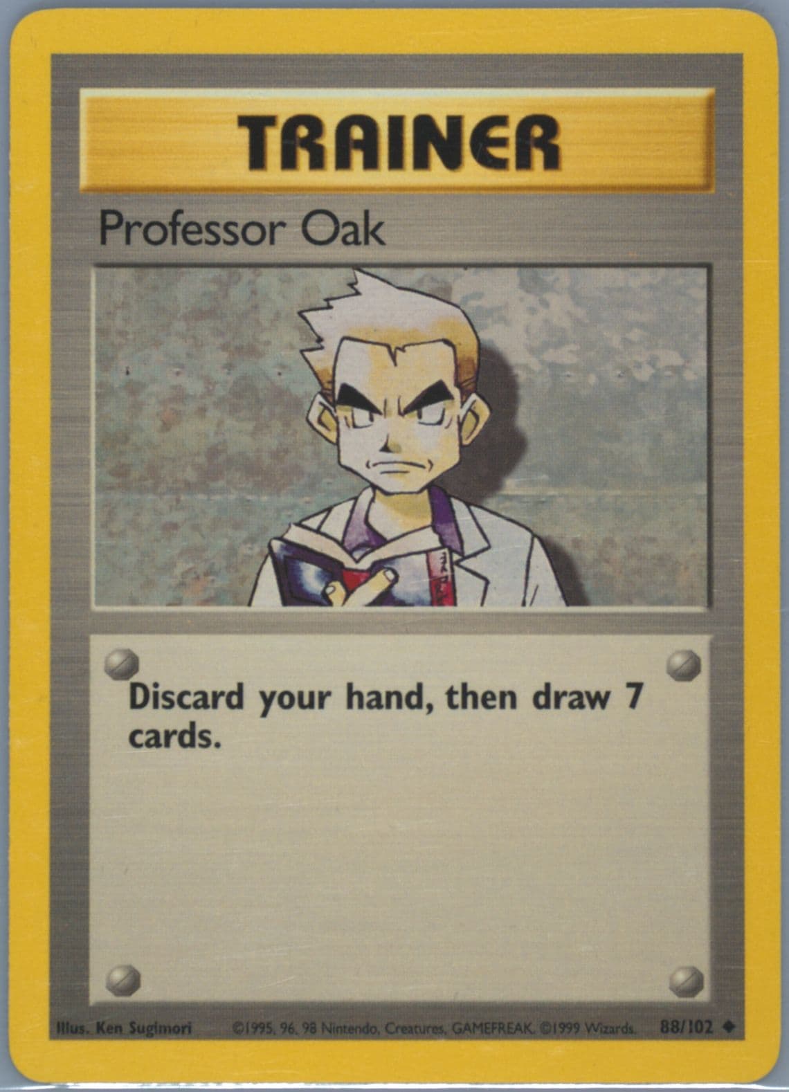Professor Oak (88) 1999 Pokemon Game