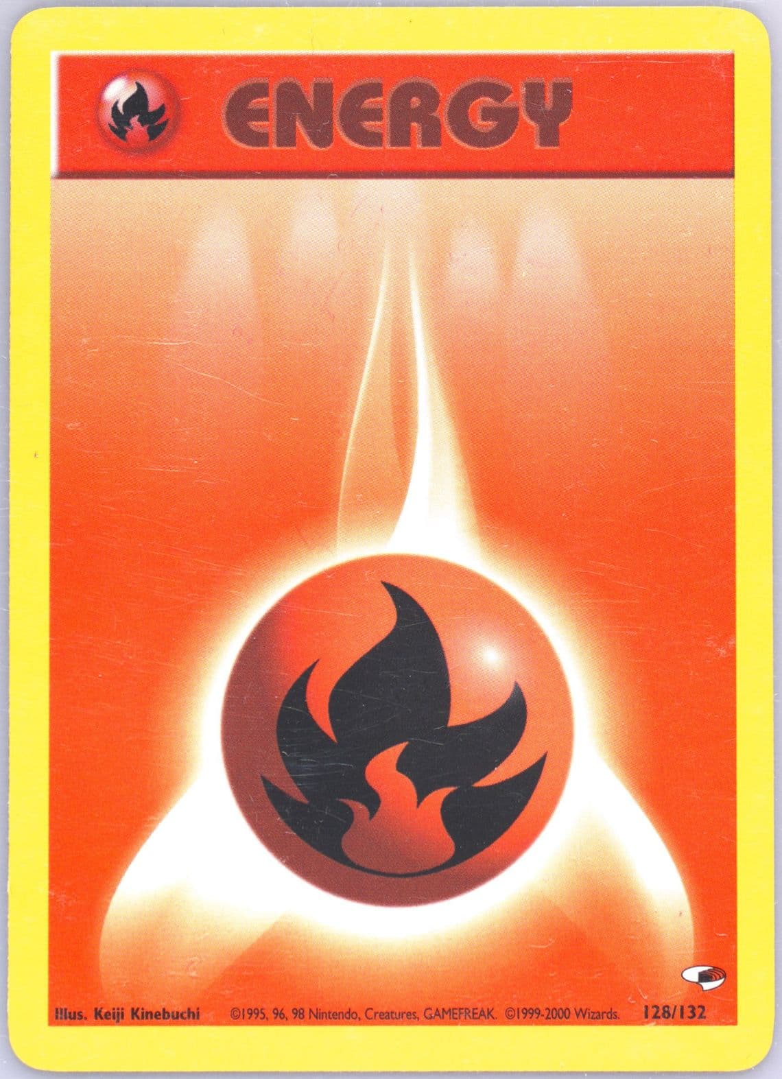 Fire Energy (128) 2000 Pokemon Gym Heroes