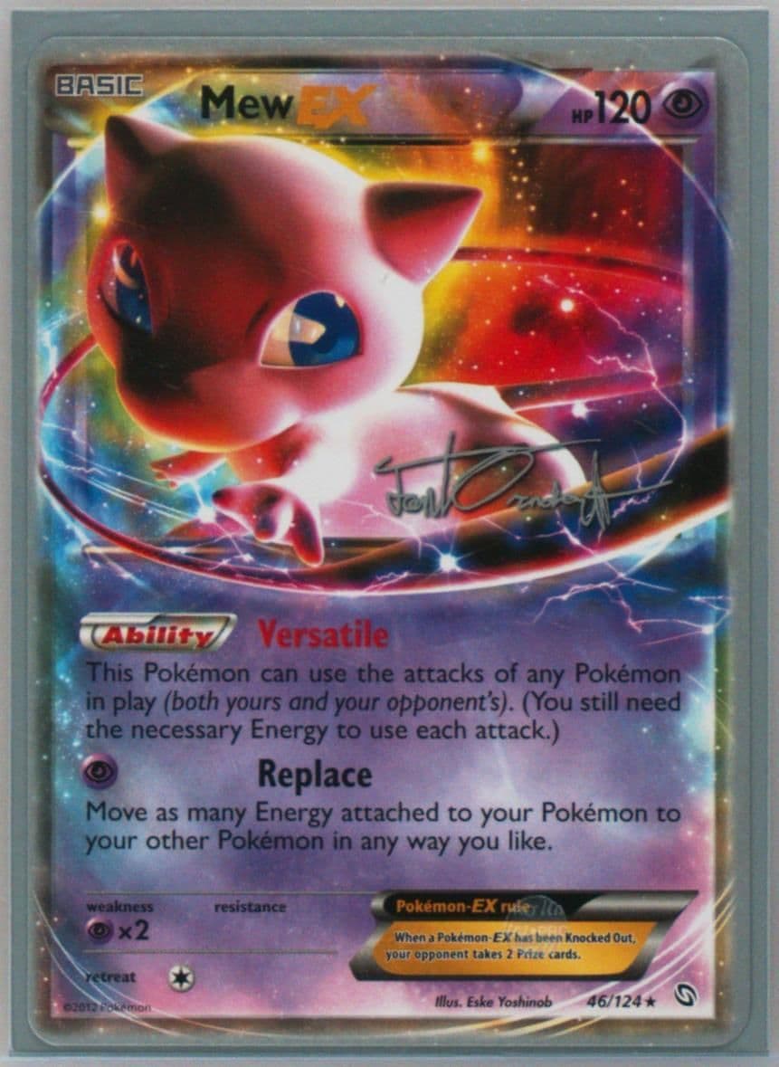 Mew EX Trevgor (46) 2014 Pokemon World Championships Promo
