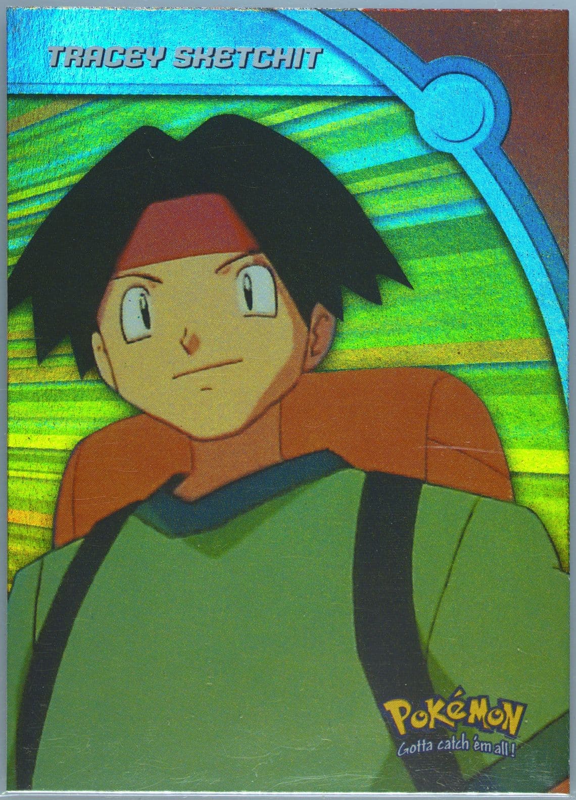 Tracey Sketchit Rainbow (HV11) 2000 Topps Pokemon TV Animation Series 3 Heroes & Villains