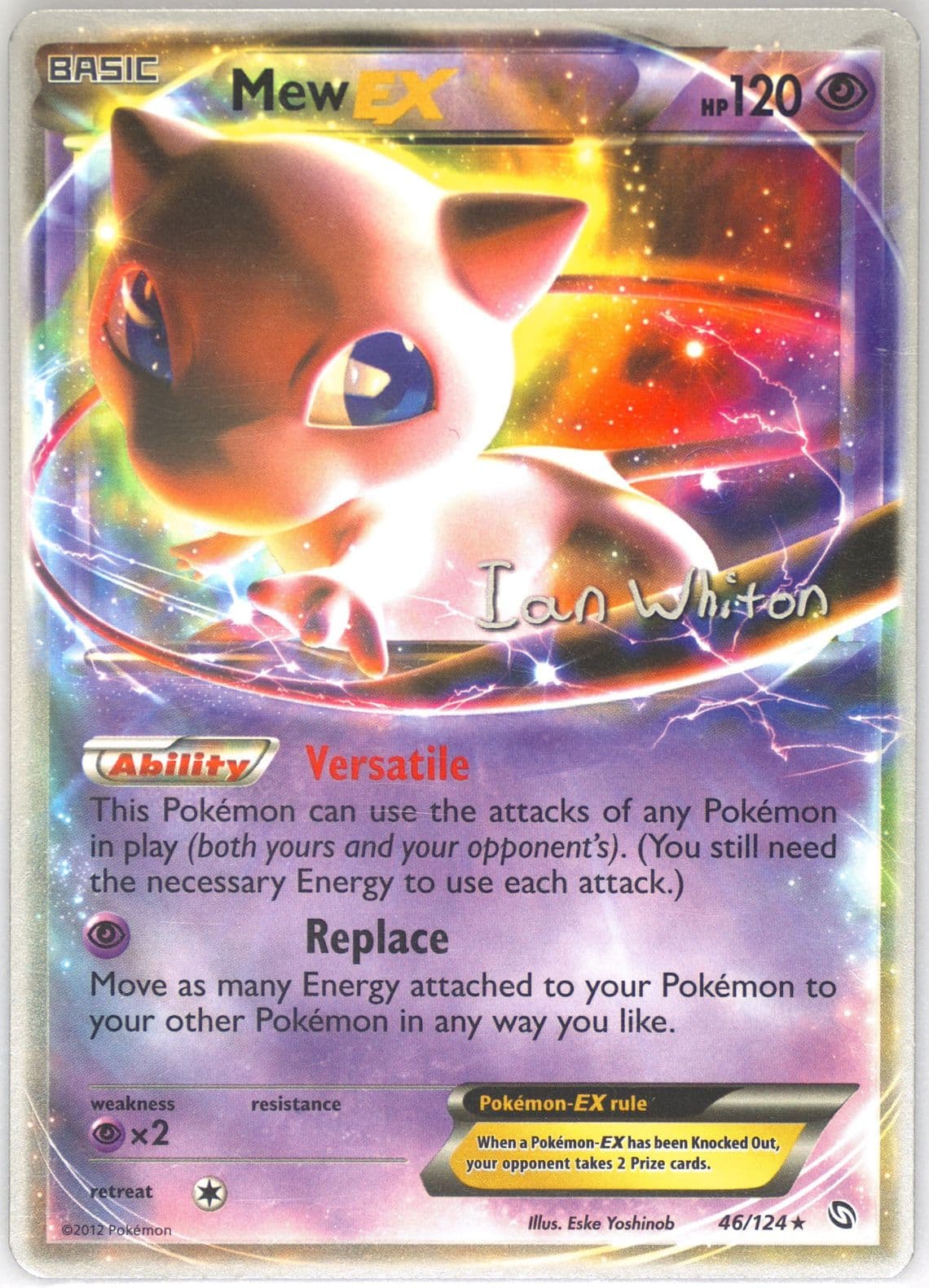 Mew EX American Gothic (46) 2013 Pokemon World Championship Deck Promo