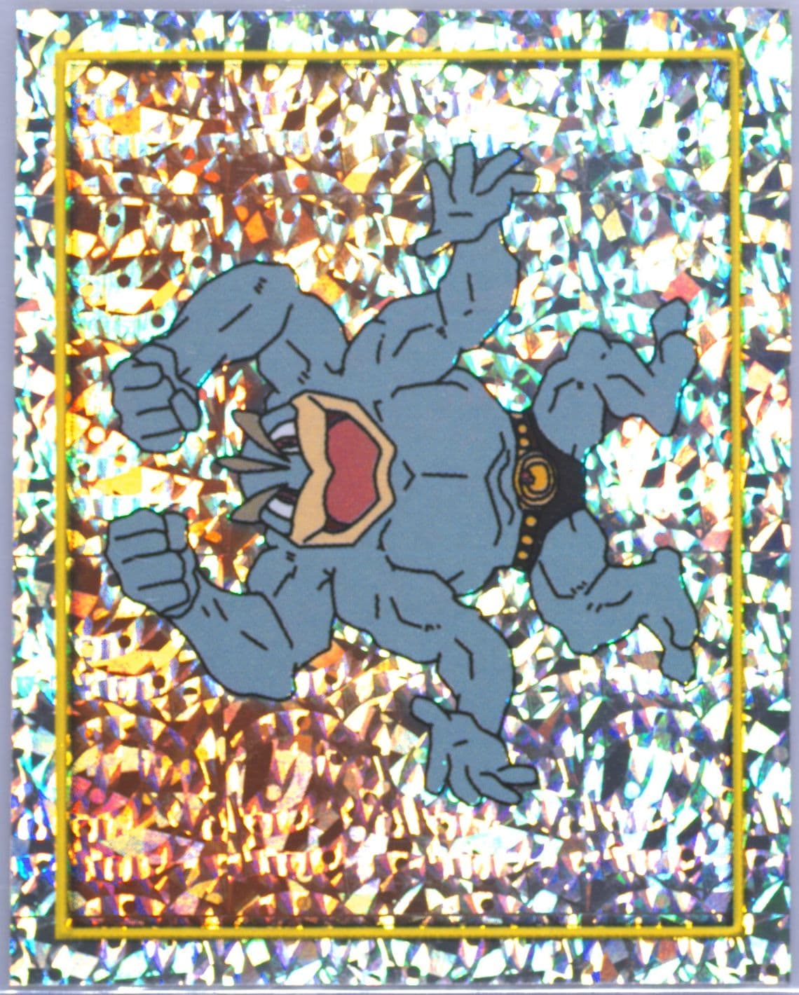 Machamp-Prism (116) 2000 Merlin Pokemon 2