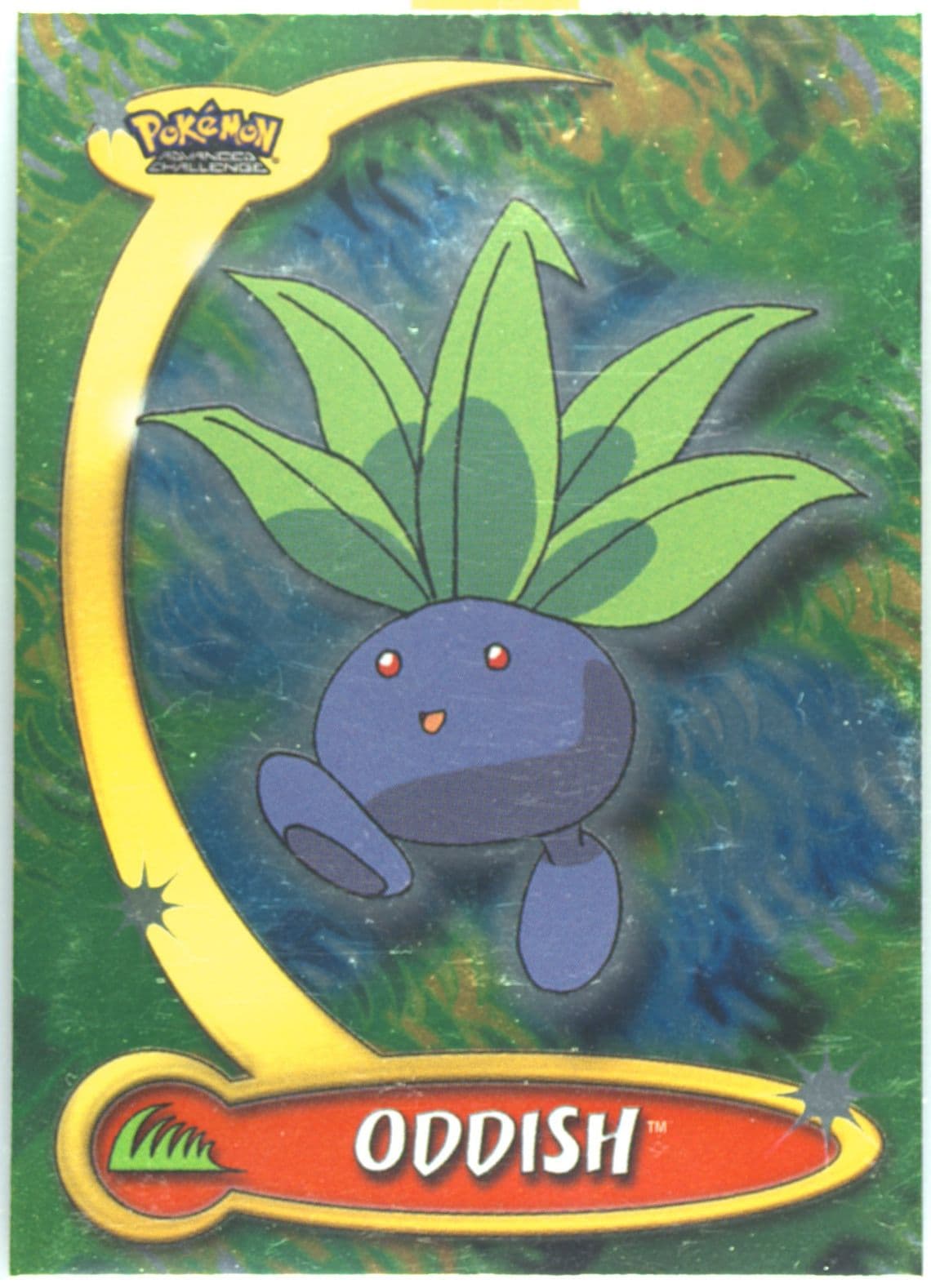 Oddish Foil (52) 2004 Topps Pokemon Advanced Challenge