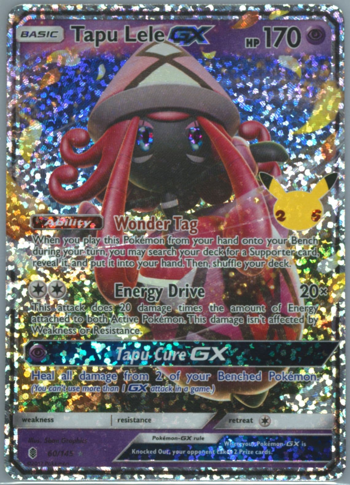 Tapu Lele GX (60) 2021 Pokemon Celebrations Classic Collection
