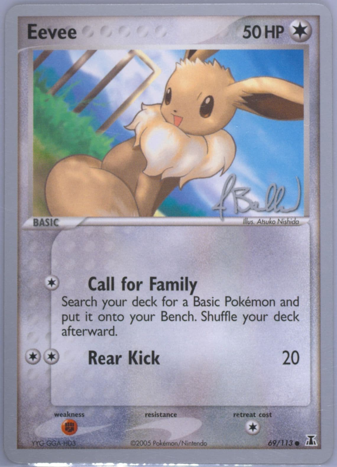 Eevee Eeveelutions (69) 2006 Pokemon World Championships Promo