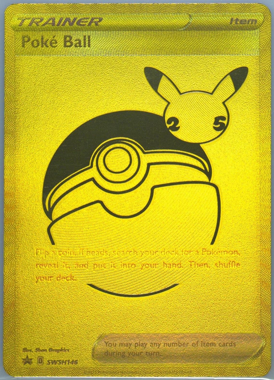 Full Art/Poke Ball Celebrations Ultra-Premium Collection (146) 2021 Pokemon Swsh Black Star Promo