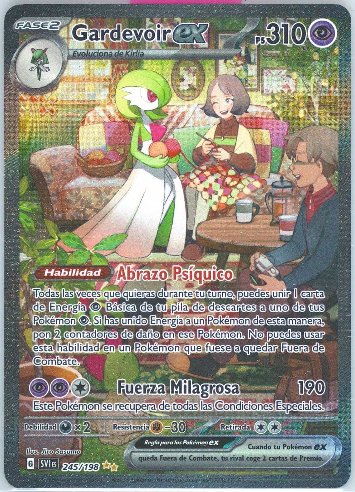 Gardevoir EX Special Illustration Rare (245) 2023 Pokemon Spanish Svi ES-Scarlet & Violet