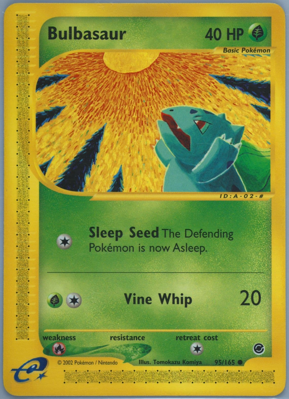 Bulbasaur (95) 2002 Pokemon Expedition