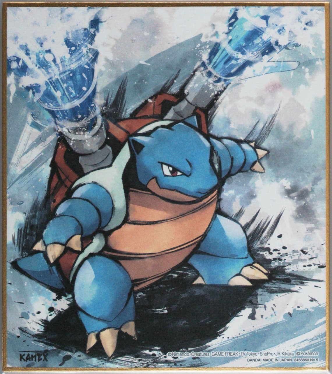 Blastoise (5) 2019 Pokemon Shikishi Art 1