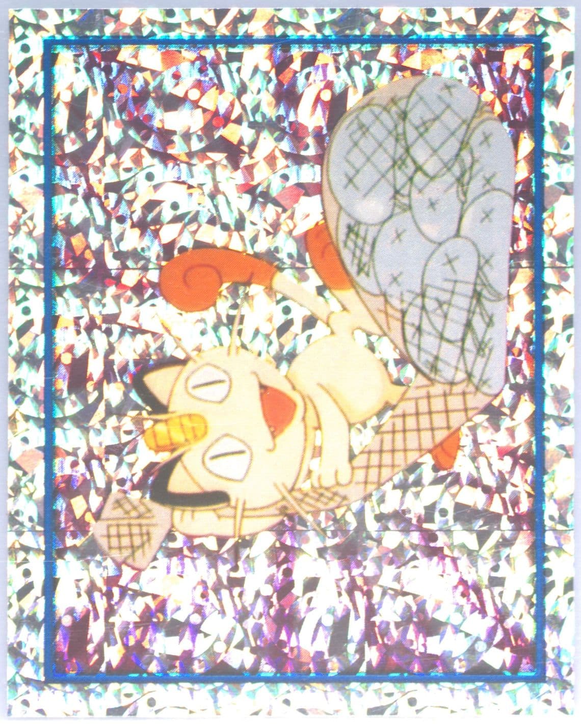 Meowth-Prism (38) 2000 Merlin Pokemon 2