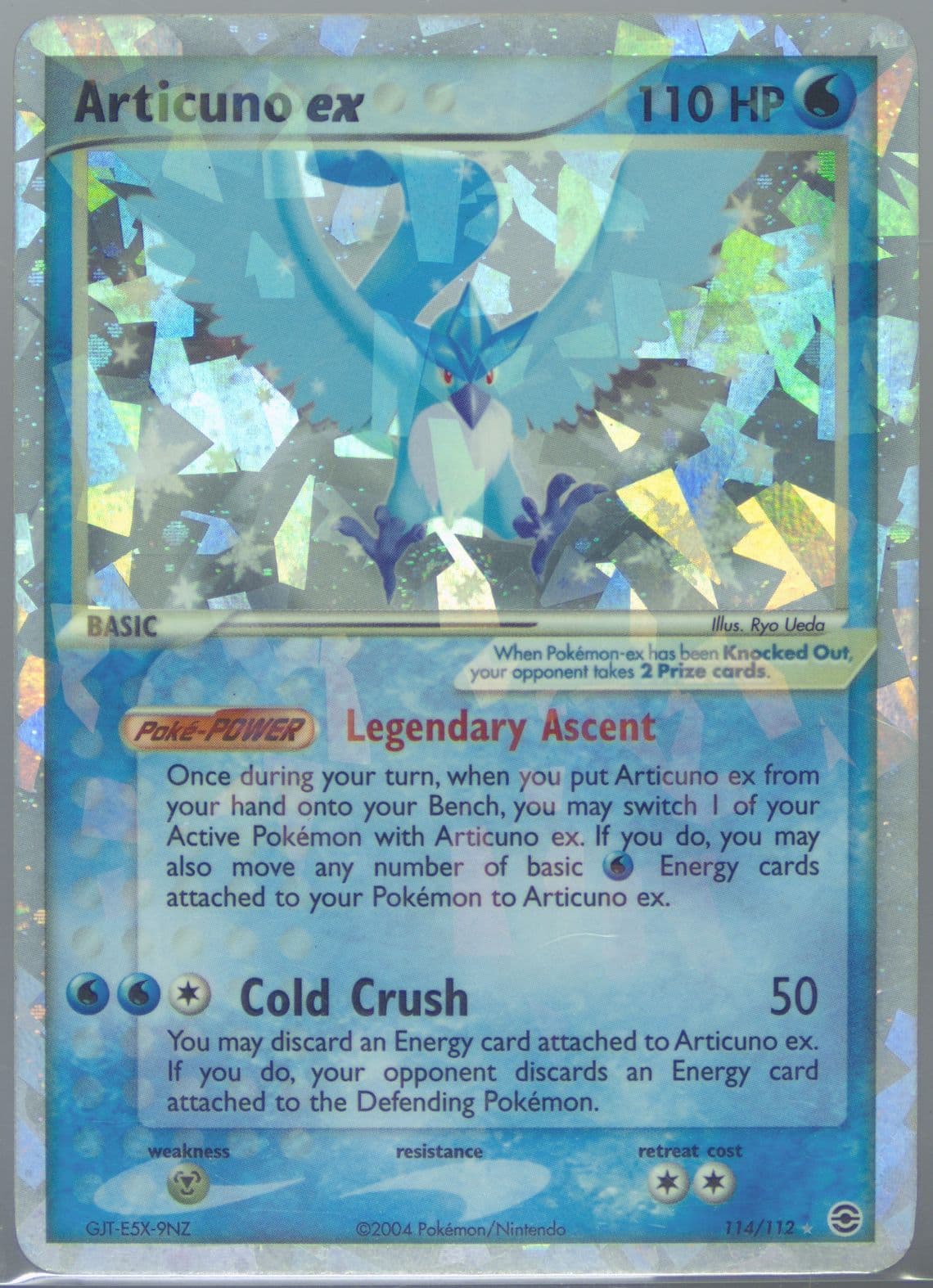 Articuno EX-Holo (114) 2004 Pokemon EX Fire Red & Leaf Green