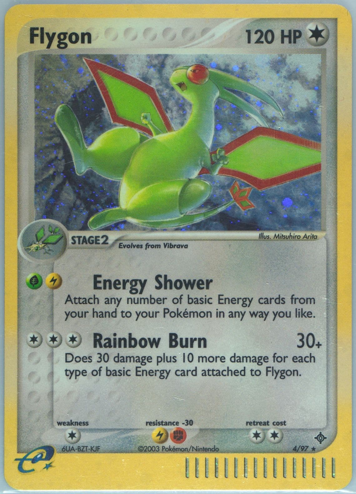 Flygon-Holo (4) 2003 Pokemon EX Dragon
