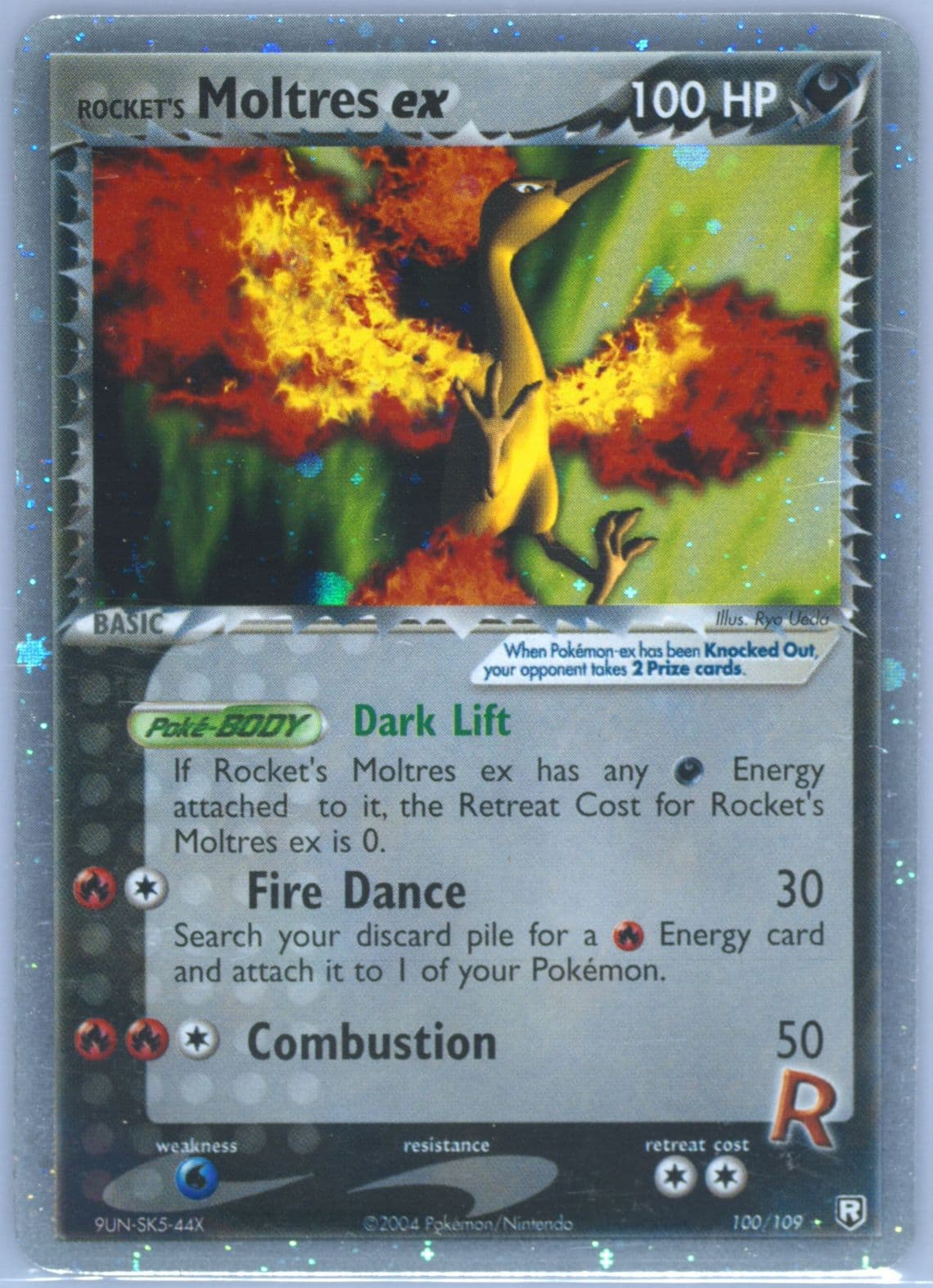 Rocket's Moltres EX-Holo (100) 2004 Pokemon EX Team Rocket Returns