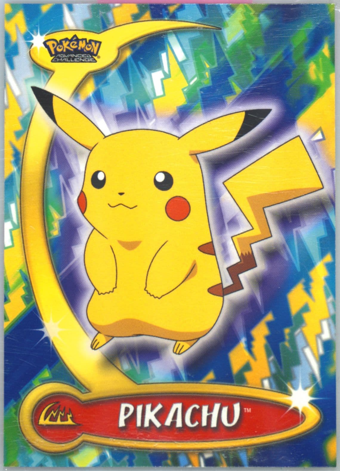 Pikachu (53) 2004 Topps Pokemon Advanced Challenge