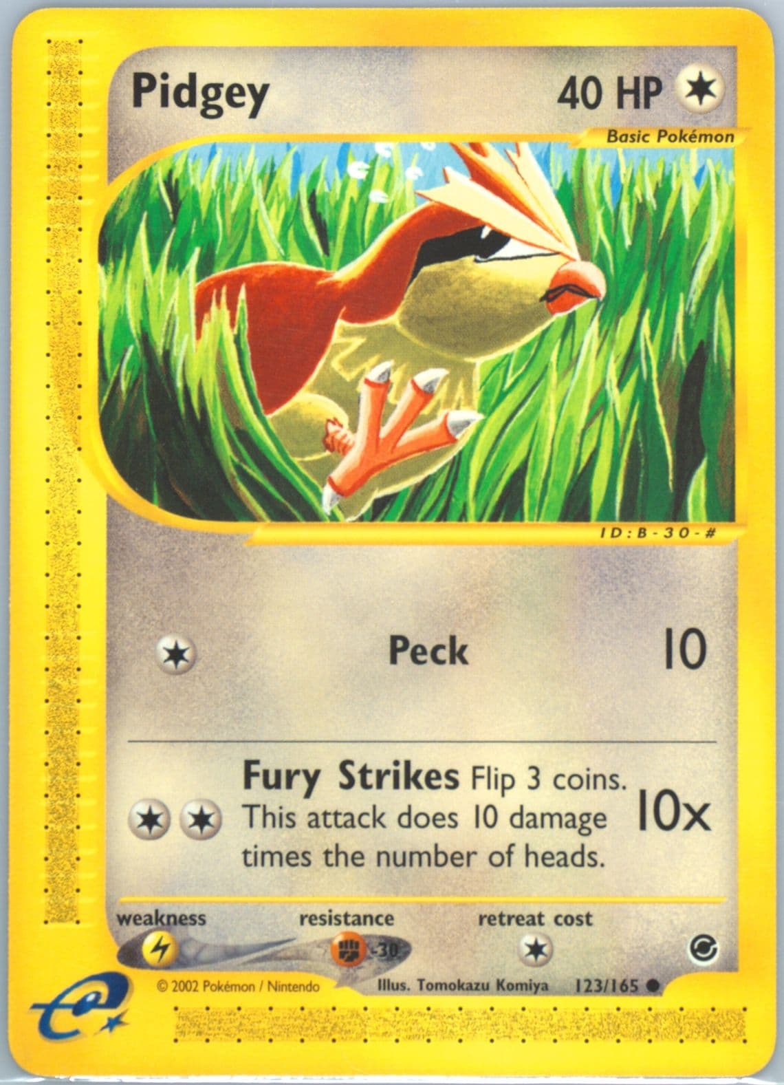 Pidgey (123) 2002 Pokemon Expedition