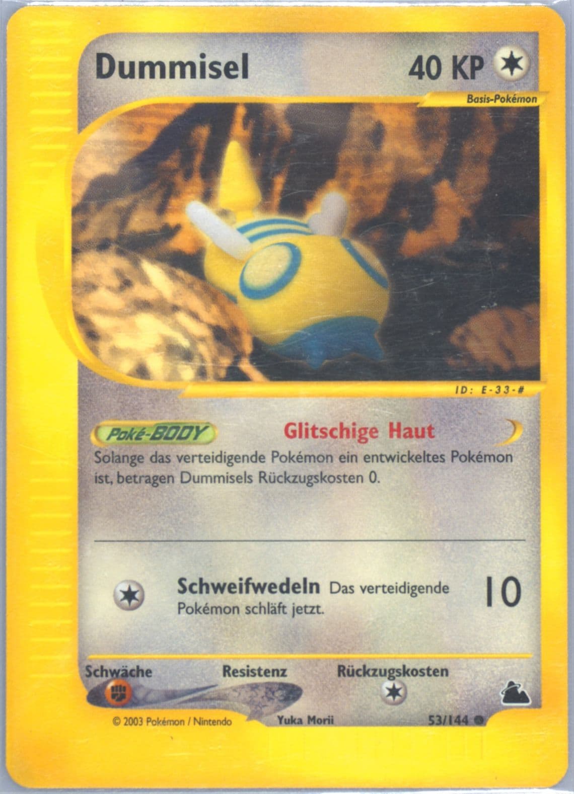 Dummisel German (53) 2003 Pokemon Skyridge