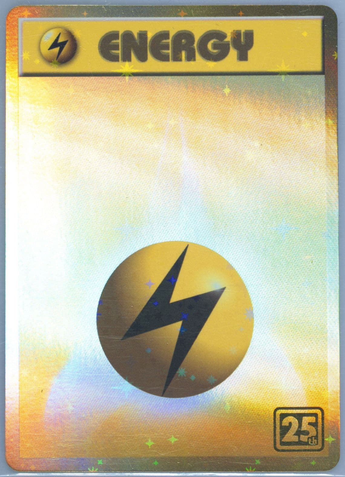 Lightning Energy (2001) 2021 Pokemon Card Game 25th Anniversary Creatures Deck: Corporate History (1995-2021)
