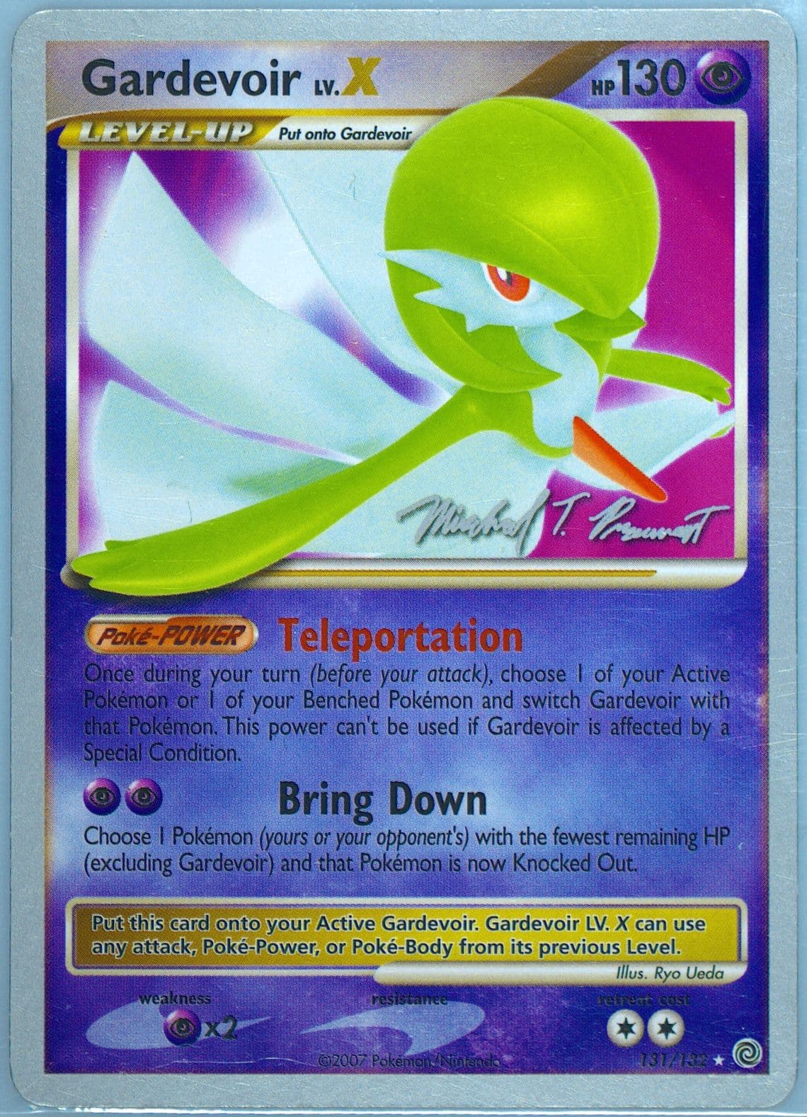 Gardevoir LV.X Boltevoir (131) 2010 Pokemon World Championships Promo