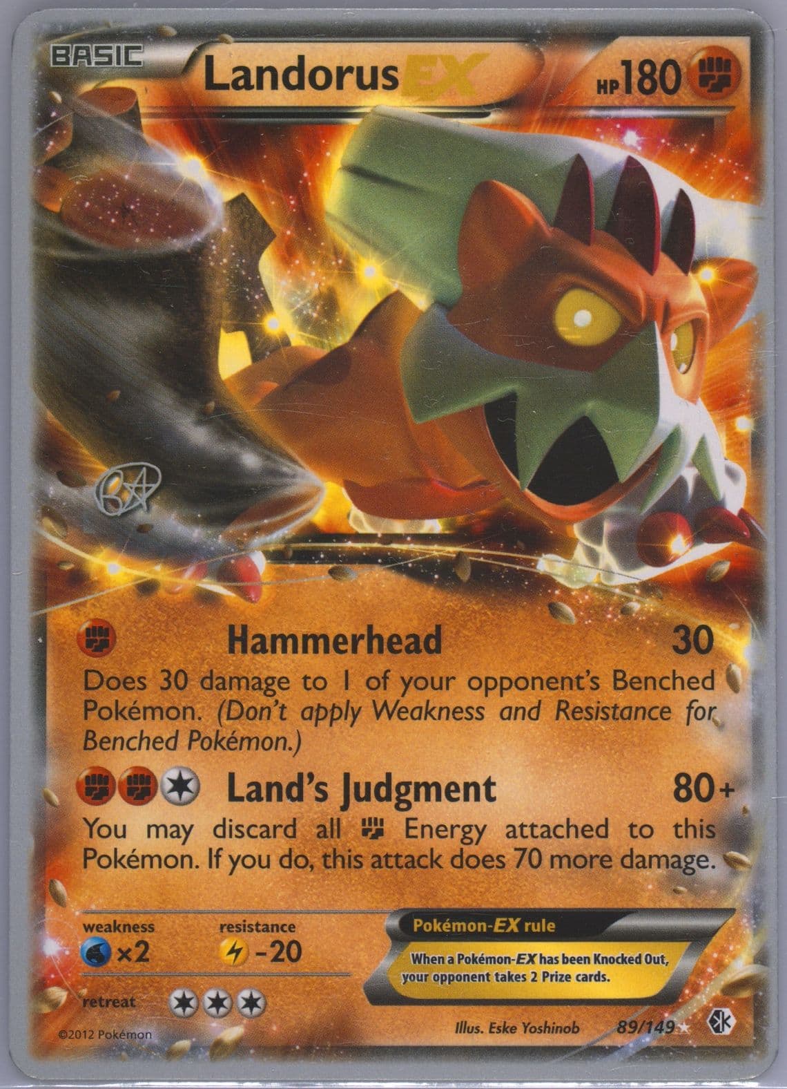 Landorus The Flying Hammer (89) 2015 Pokemon World Championships Promo