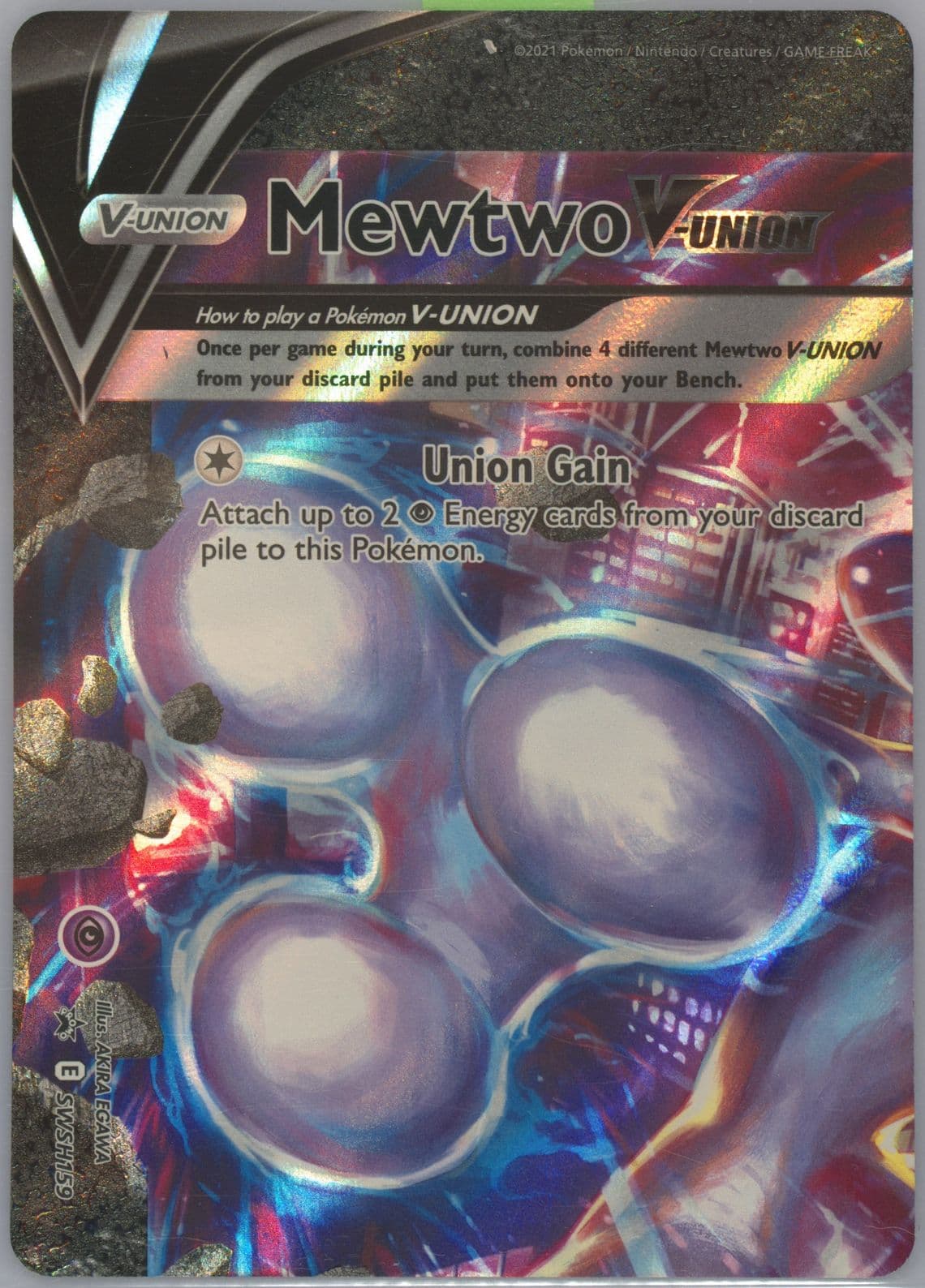 Mewtwo V-Union Mewtwo V-Union Special Collection (159) 2021 Pokemon Swsh Black Star Promo