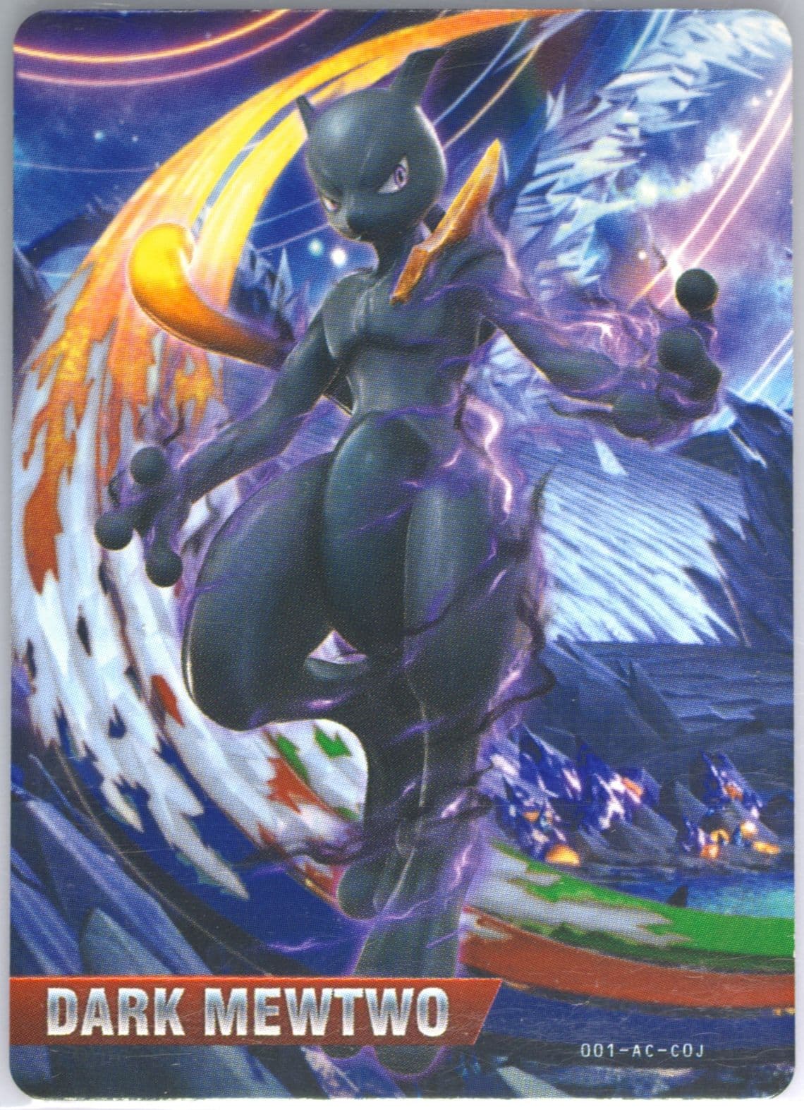 Dark Mewtwo Japan 2016 Pokemon Promo Pokken Tournament
