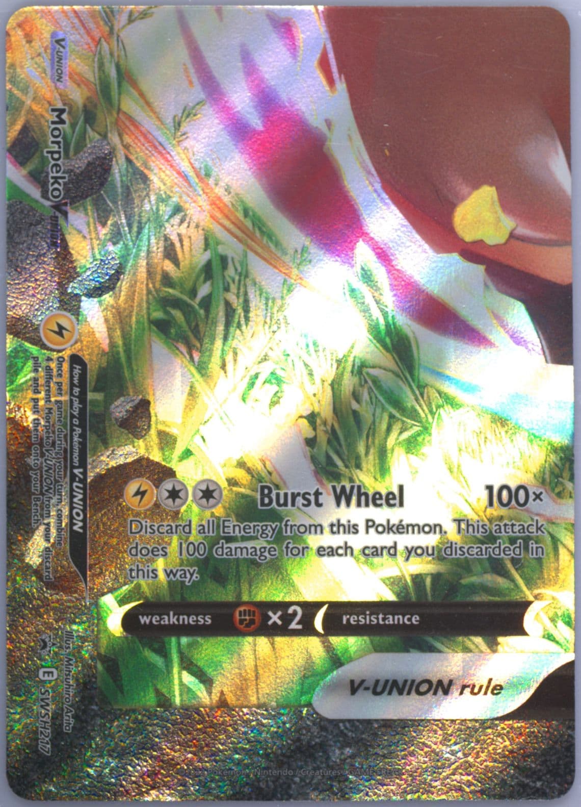 Morpeko V-Union Morpeko V-Union Special Collection (217) 2022 Pokemon Swsh Black Star Promo