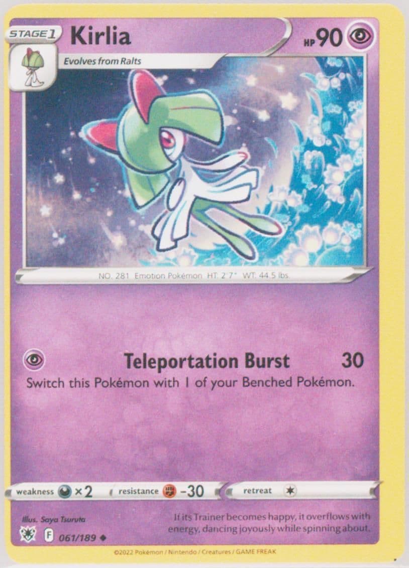 Kirlia (061) 2022 Pokemon Sword & Shield Astral Radiance