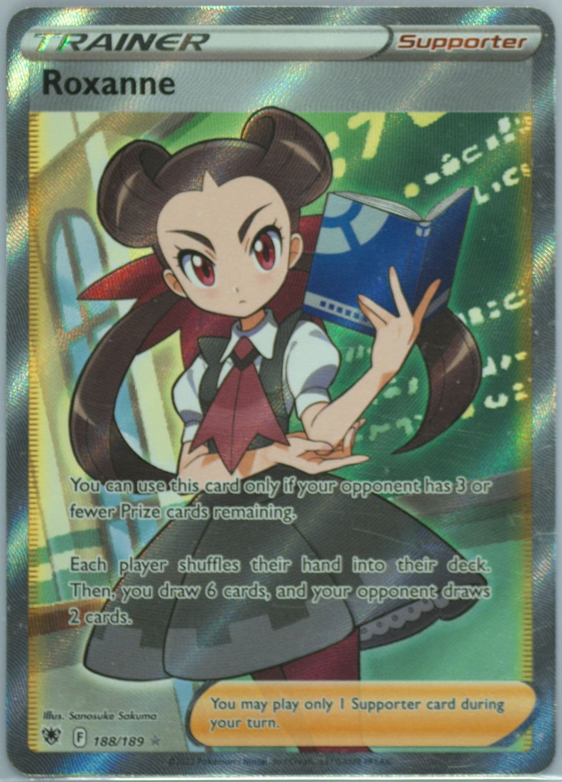 Full Art/Roxanne (188) 2022 Pokemon Sword & Shield Astral Radiance