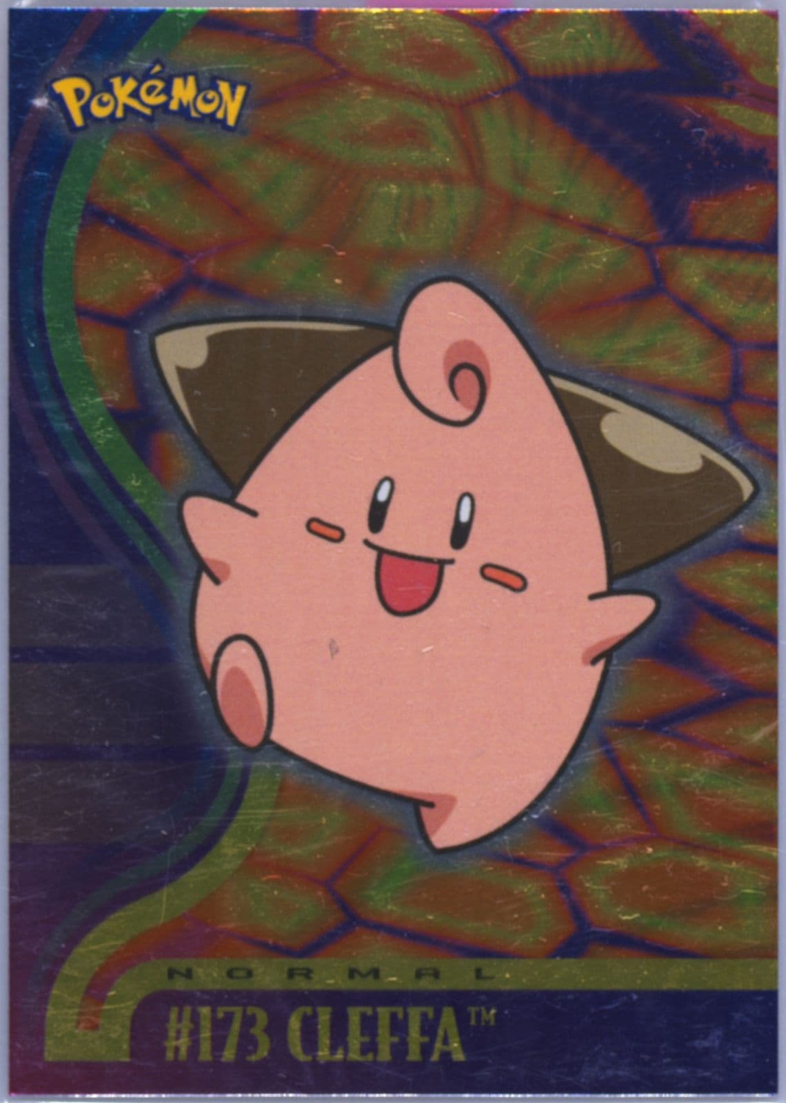 Cleffa Foil (173) 2001 Topps Pokemon Johto League Champions
