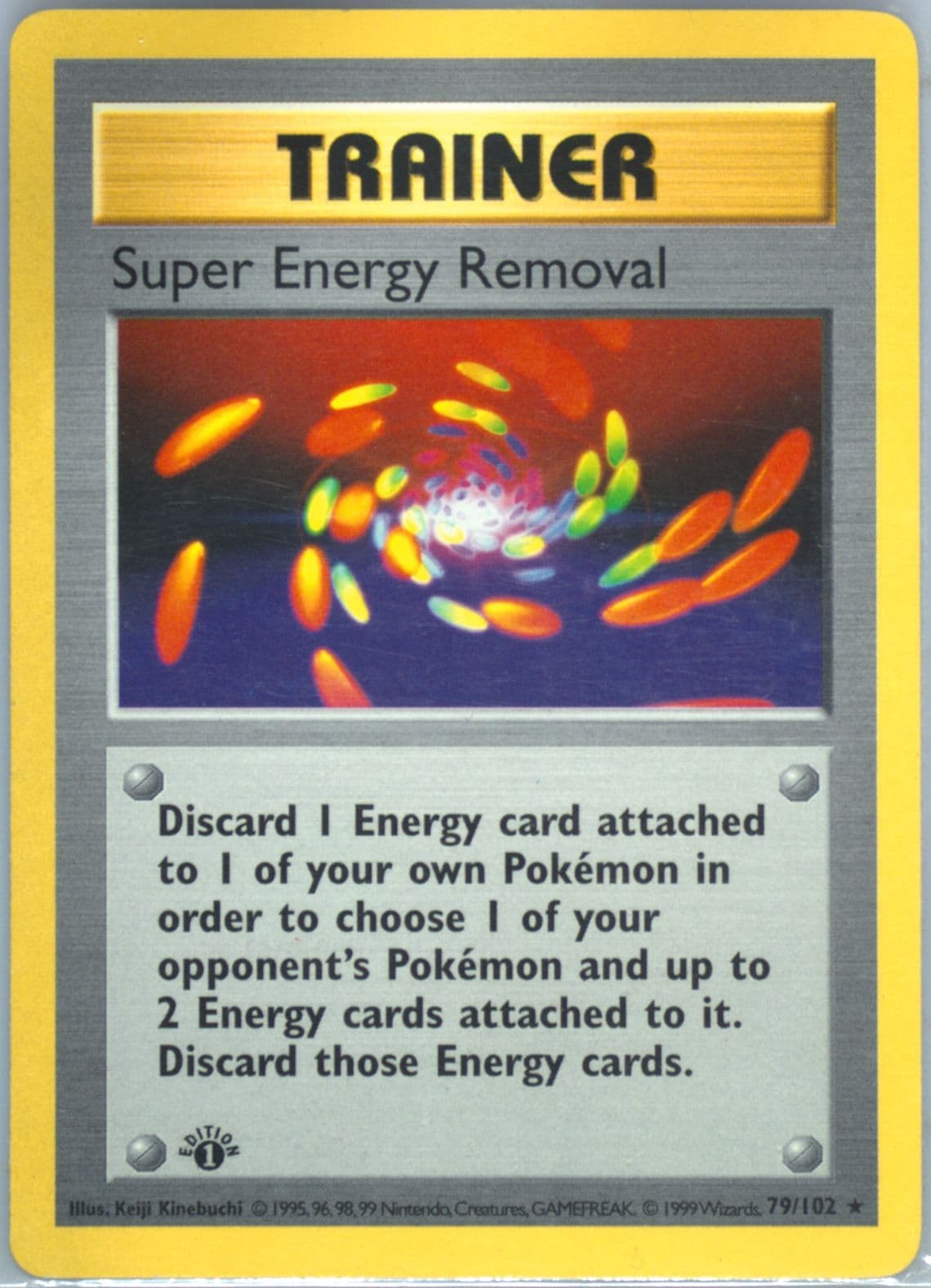 Super Energy Removal 1st Edition (79) 1999 Pokemon Game