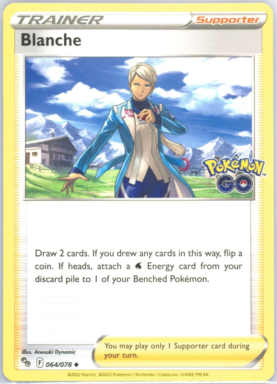 Blanche (064) 2022 Pokemon Go