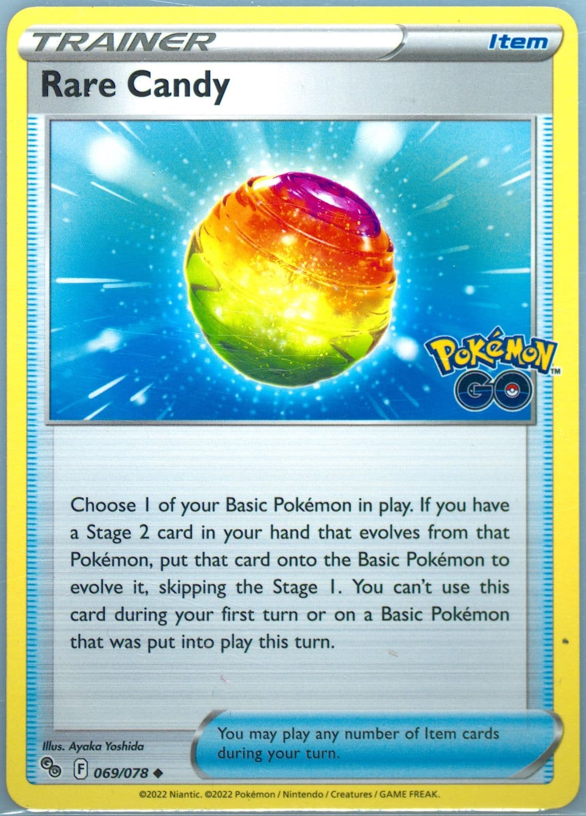 Rare Candy (069) 2022 Pokemon Go