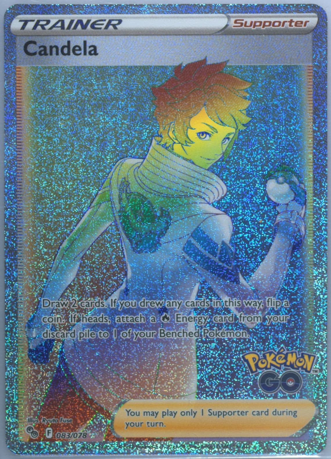 Full Art/Candela Secret (083) 2022 Pokemon Go