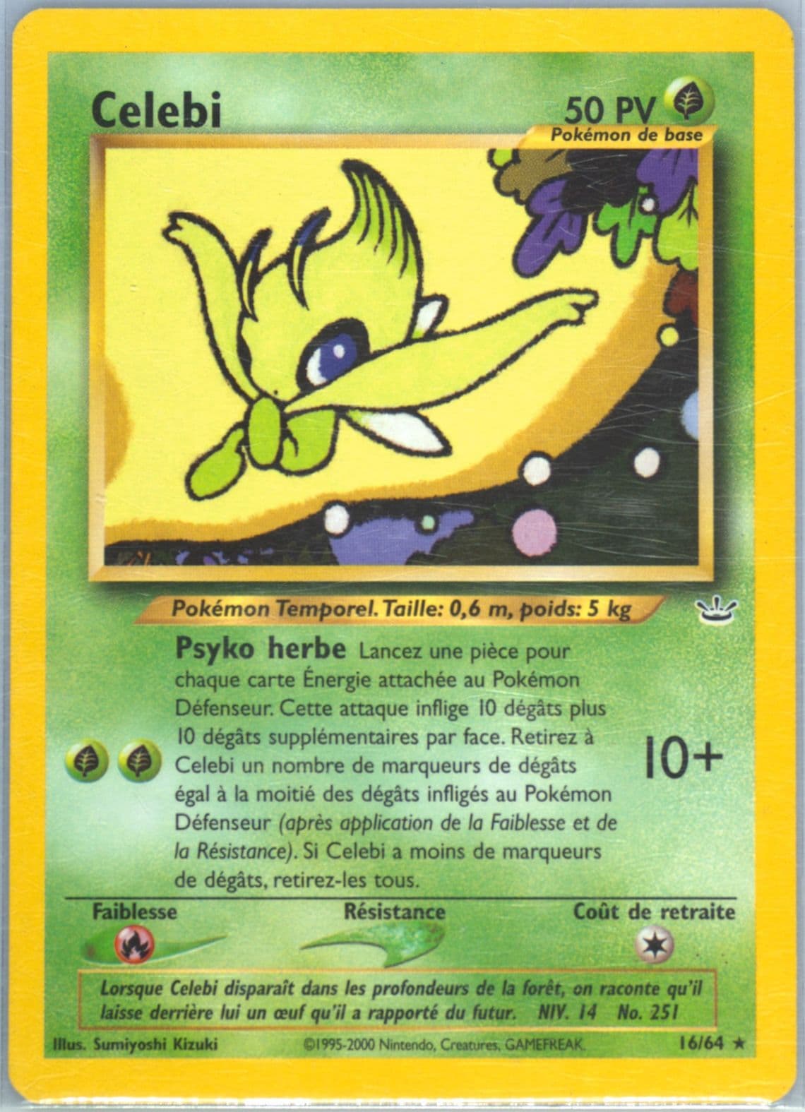 Celebi (16) 2002 Pokemon French Neo Revelation