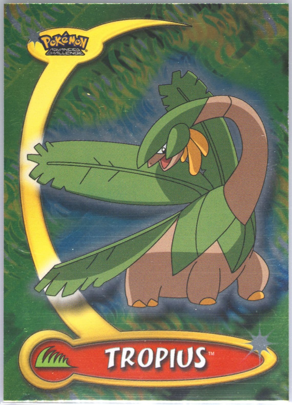 Tropius Foil (80) 2004 Topps Pokemon Advanced Challenge