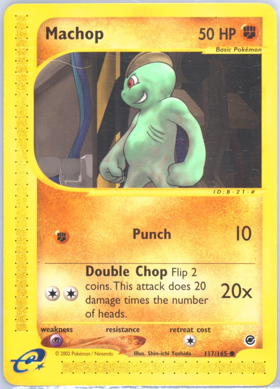 Machop (117) 2002 Pokemon Expedition