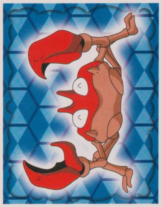 Krabby (98) 1999 Merlin Pokemon